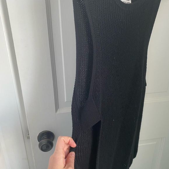 Knit tank with open sides, autum cashmere - Picture 4 of 5